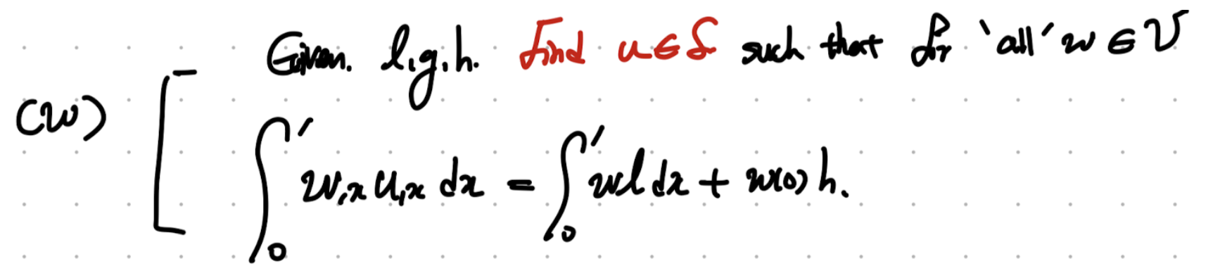Finite element Method Ch1 strong and weak form.