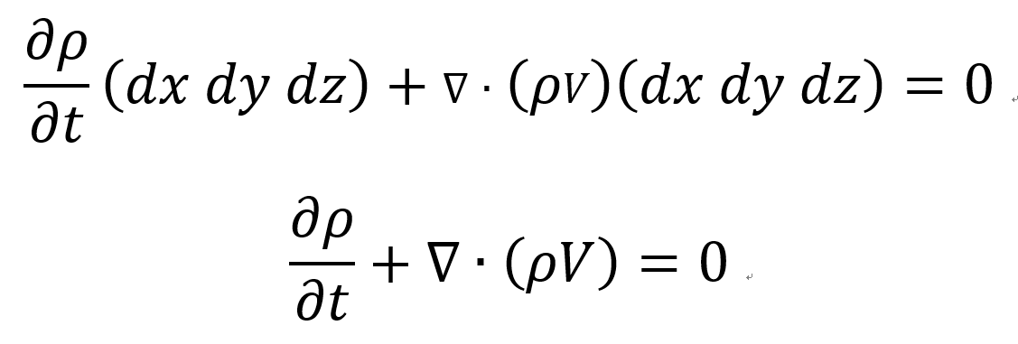 [Fluid Mechanics] Ch 4. Differential Relations for fluid flow - mass conservation