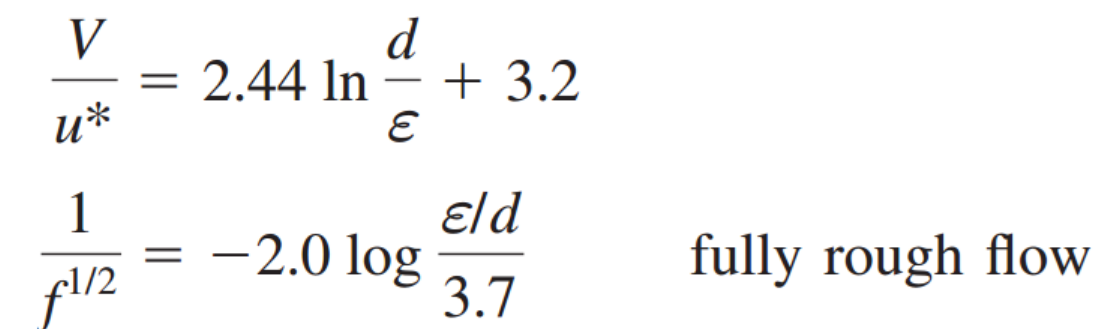 [Fluid mechanics] Ch 6. Viscous Flow in Ducts - Moody chart