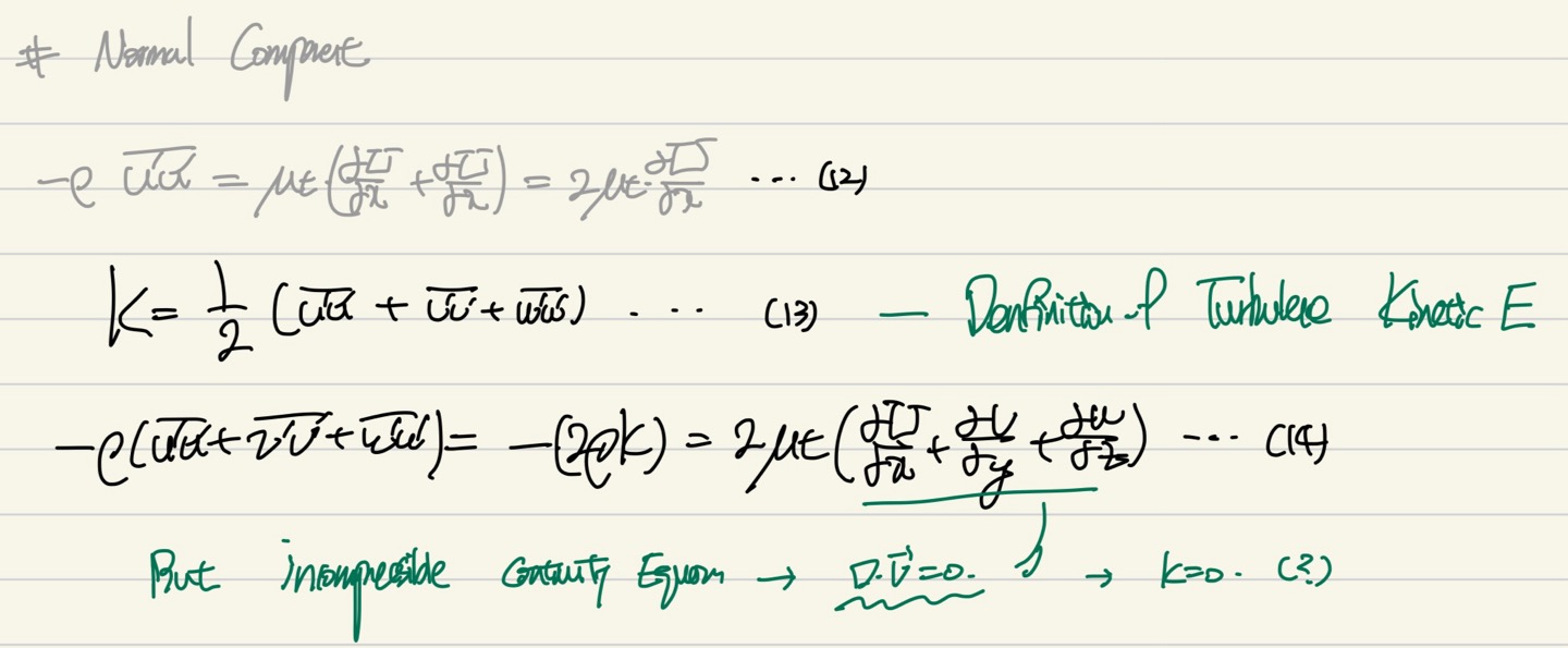 [Fluid mechanics] Reynolds Stress
