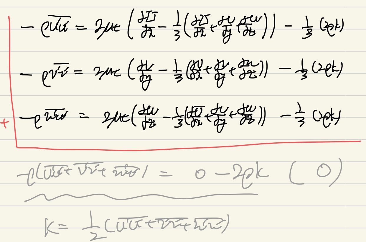 [Fluid mechanics] Reynolds Stress