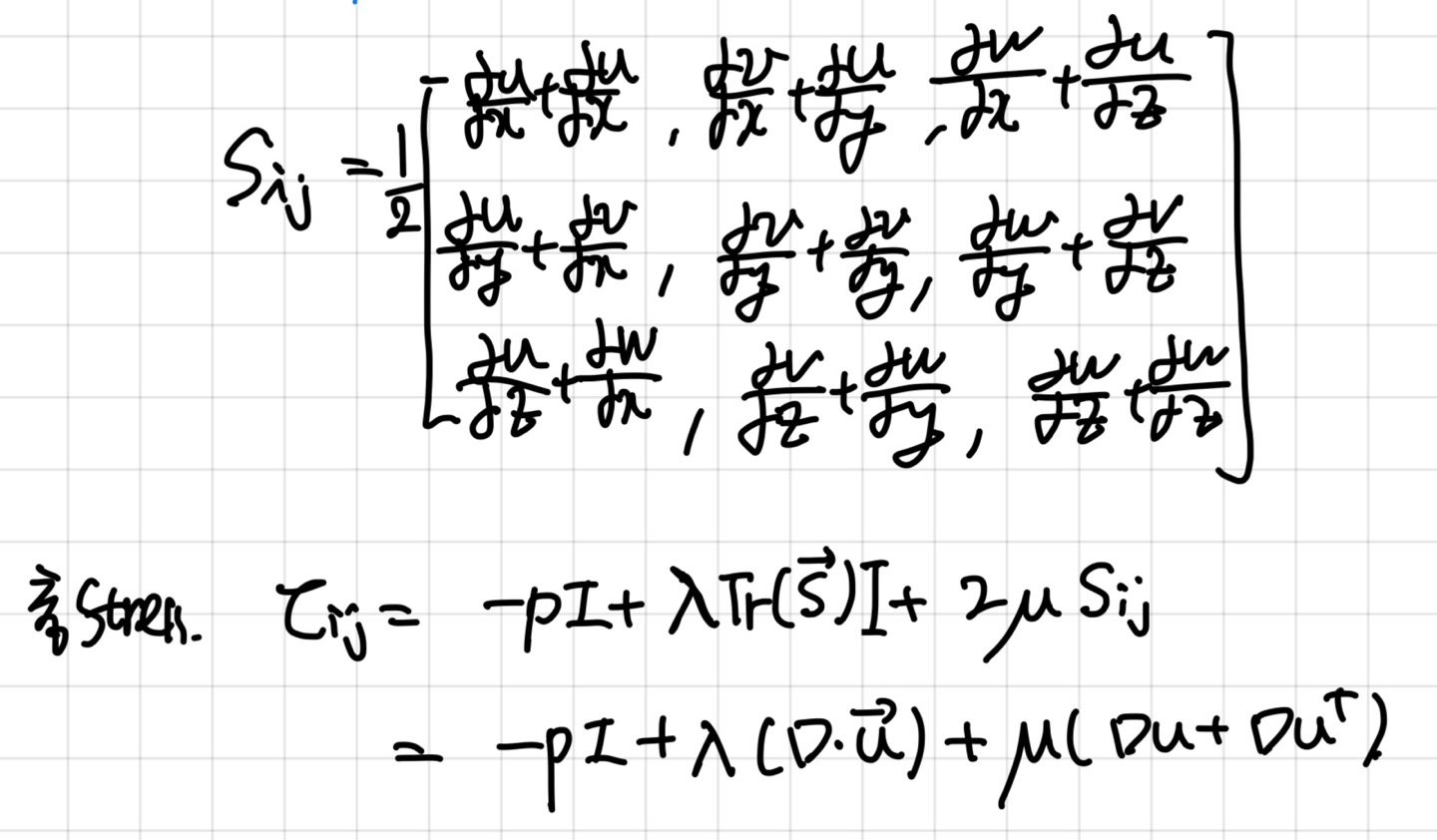 [Fluid mechanics] Stress tensor_Lame's Parameters part2