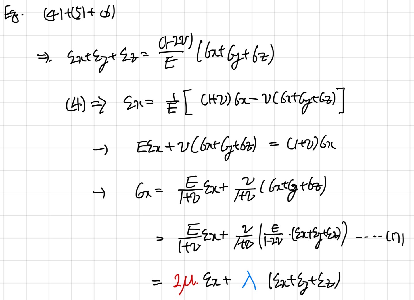 [Fluid mechanics] Stress tensor_Lame's Parameters