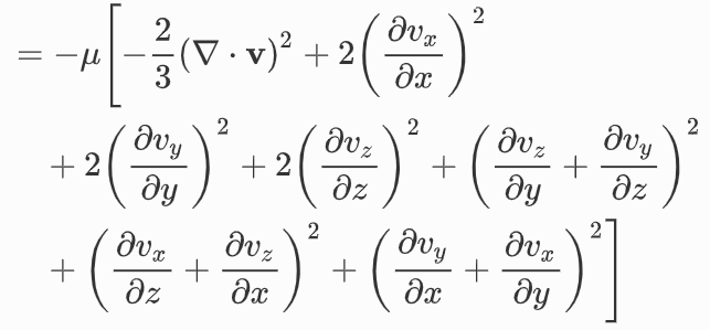 [Fluid mechanics] #Viscous dissipation rate