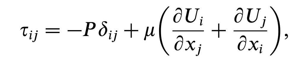 [Turbulent] ch2 - The Equation of Fluid motion