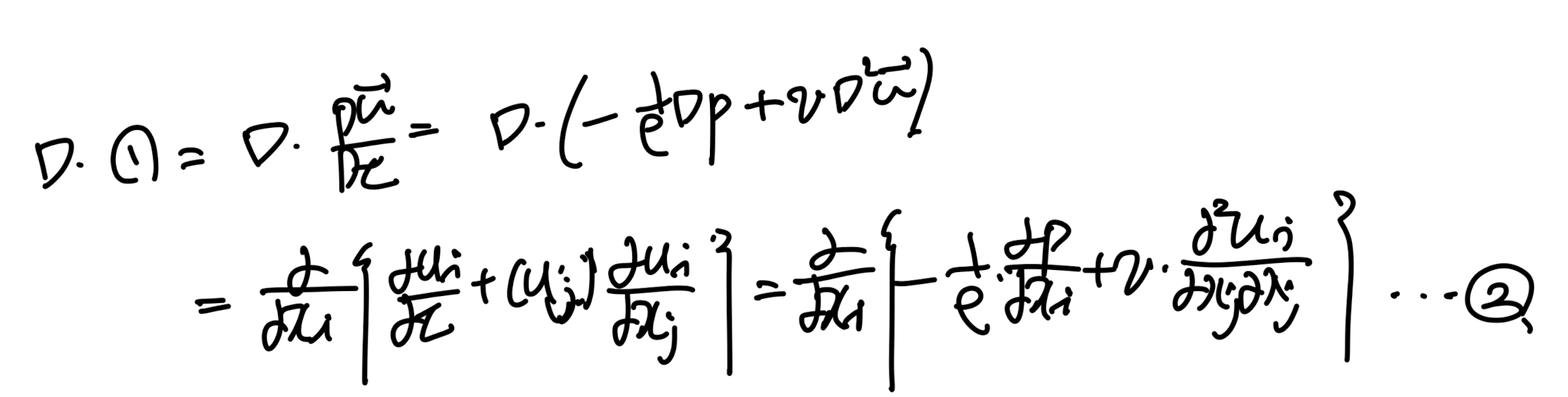 [Turbulent] ch2 - The Equation of Fluid motion