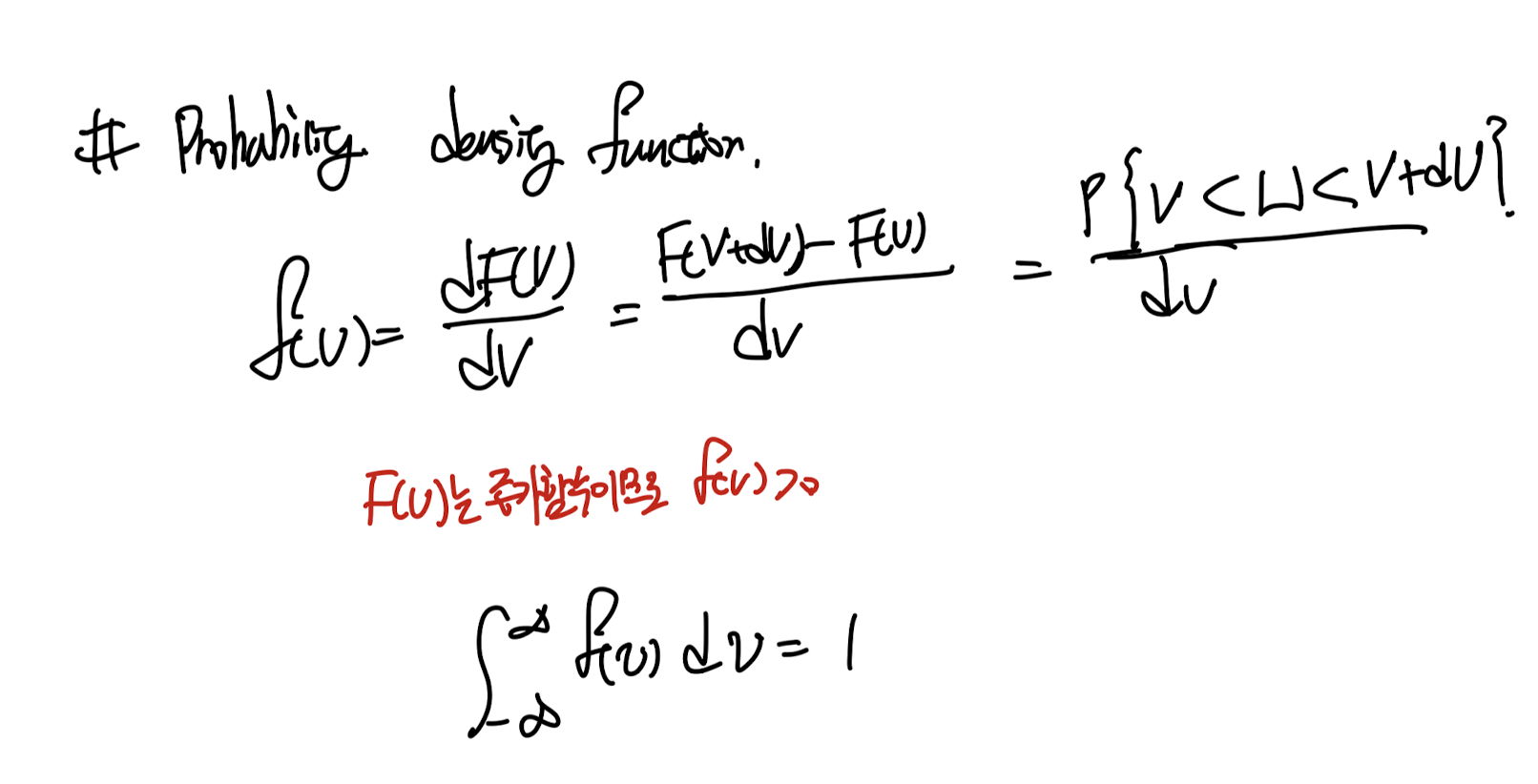 [Turbulent] ch3 - The statistical description of turbulent flows