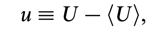 [Turbulent] ch3 - The statistical description of turbulent flows