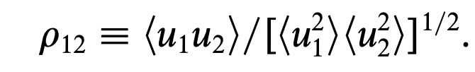 [Turbulent] ch3 - The statistical description of turbulent flows
