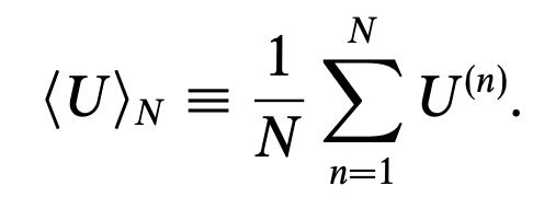 [Turbulent] ch3 - The statistical description of turbulent flows