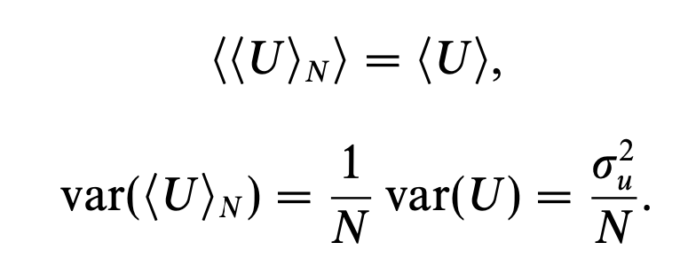 [Turbulent] ch3 - The statistical description of turbulent flows