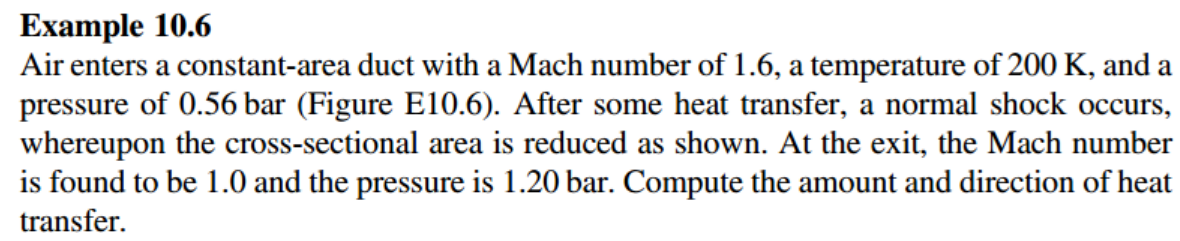 [Gas Dynamics] Ch 10 Rayleigh Flow - part 2 - shock and Heat chocking
