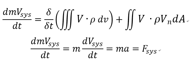 [Gas dynamics] Ch 2 - Control volume analysis - Application of Reynolds Transport Theorem