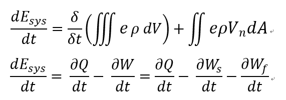 [Gas dynamics] Ch 2 - Control volume analysis - Application of Reynolds Transport Theorem