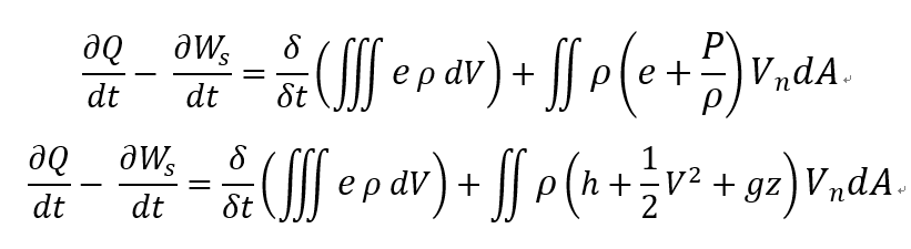 [Gas dynamics] Ch 2 - Control volume analysis - Application of Reynolds Transport Theorem