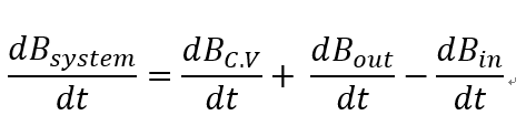 [Gas Dynamics] Ch 2 Control Volume Analysis - Reynolds Transport theorem