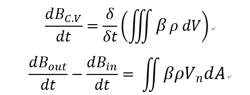[Gas Dynamics] Ch 2 Control Volume Analysis - Reynolds Transport theorem