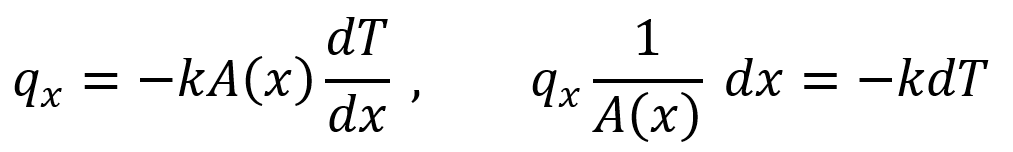 [Heat and Mass transfer] Ch 3 ,1-Dimensional, Steady-State Conduction - Area change