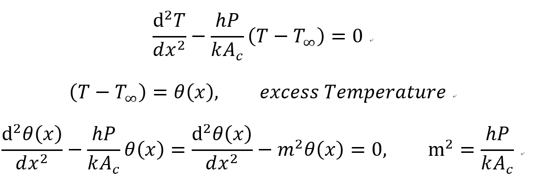 [Heat and Mass transfer] Ch 3 ,1-Dimensional, Steady-State Conduction - Extended surface