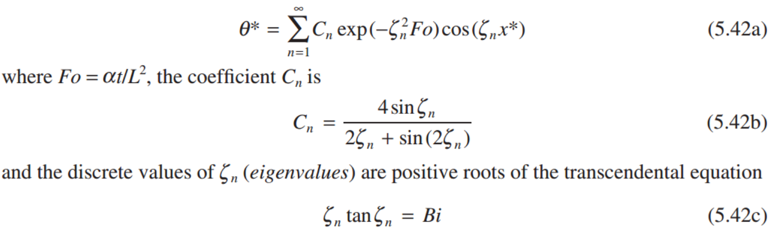 [Heat and Mass transfer] Ch 5. Transient Conduction - part 2
