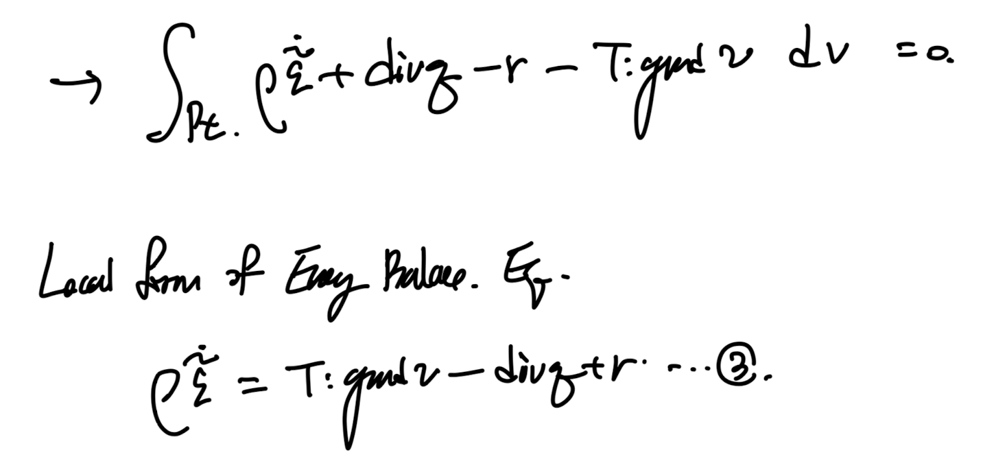 Ch4 Balance principles - part3 (Energy balance)