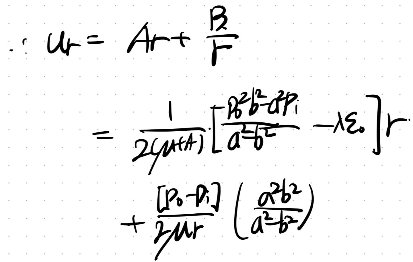 CH5 Elasticity - part6 (BVP - thick wall cylinder)