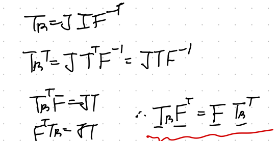 Ch6 Finite Deformation - part1 - Referential frame Momentum Balance Eq.