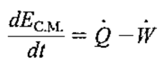 [Thermodynamics] Ch 4. Energy Analysis for a C.V