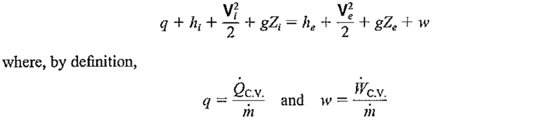 [Thermodynamics] Ch 4. Energy Analysis for a C.V