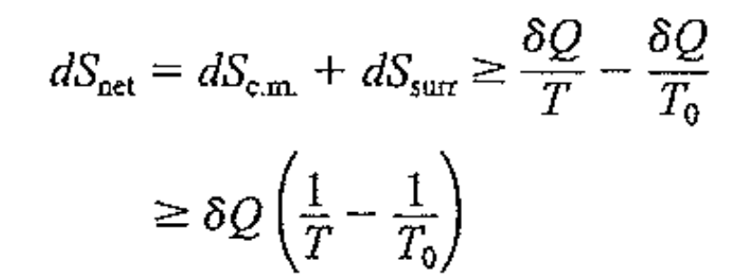 [Thermodynamics] ch 6. Entropy generation.