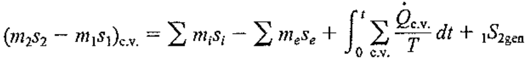 [Thermodynamics] Ch 7. Entropy Analysis for a C.V