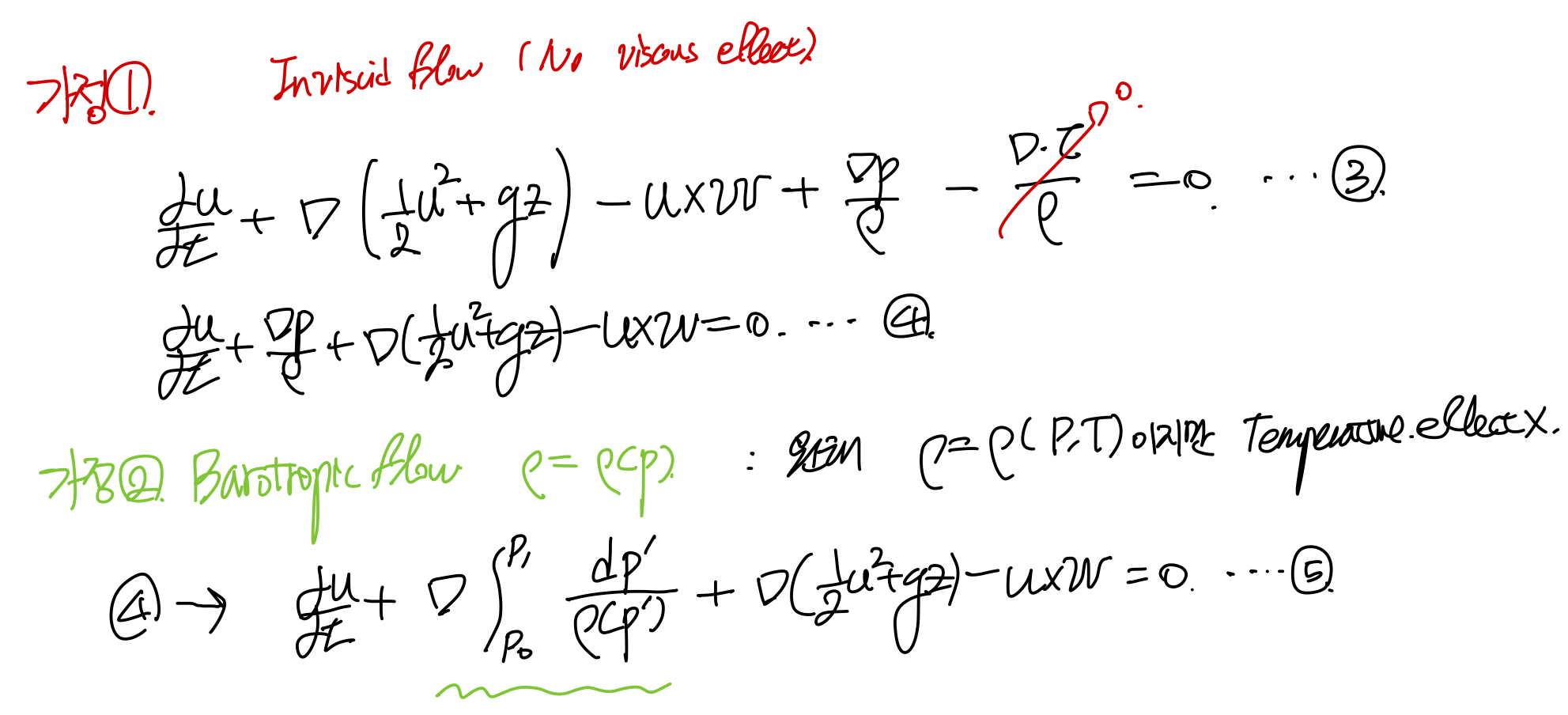Ch2 Conservation Laws_ part5 Bernoulli equation(3types)