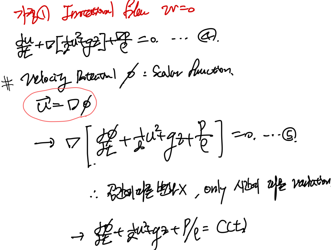 Ch2 Conservation Laws_ part5 Bernoulli equation(3types)