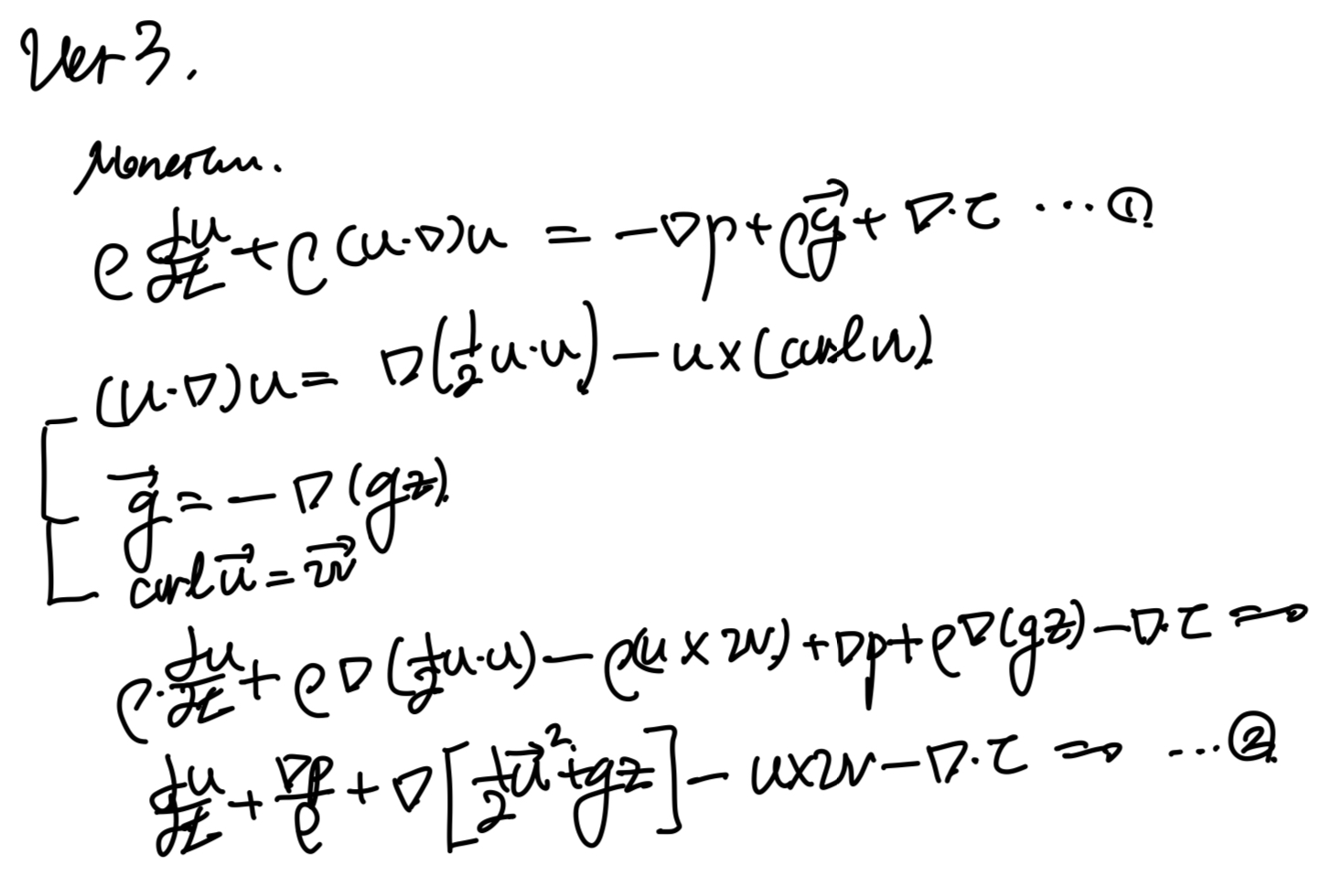 Ch2 Conservation Laws_ part5 Bernoulli equation(3types)
