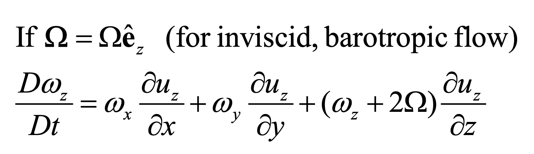 Ch3 Vorticity dynamics_part4_Non inertial rotating frame