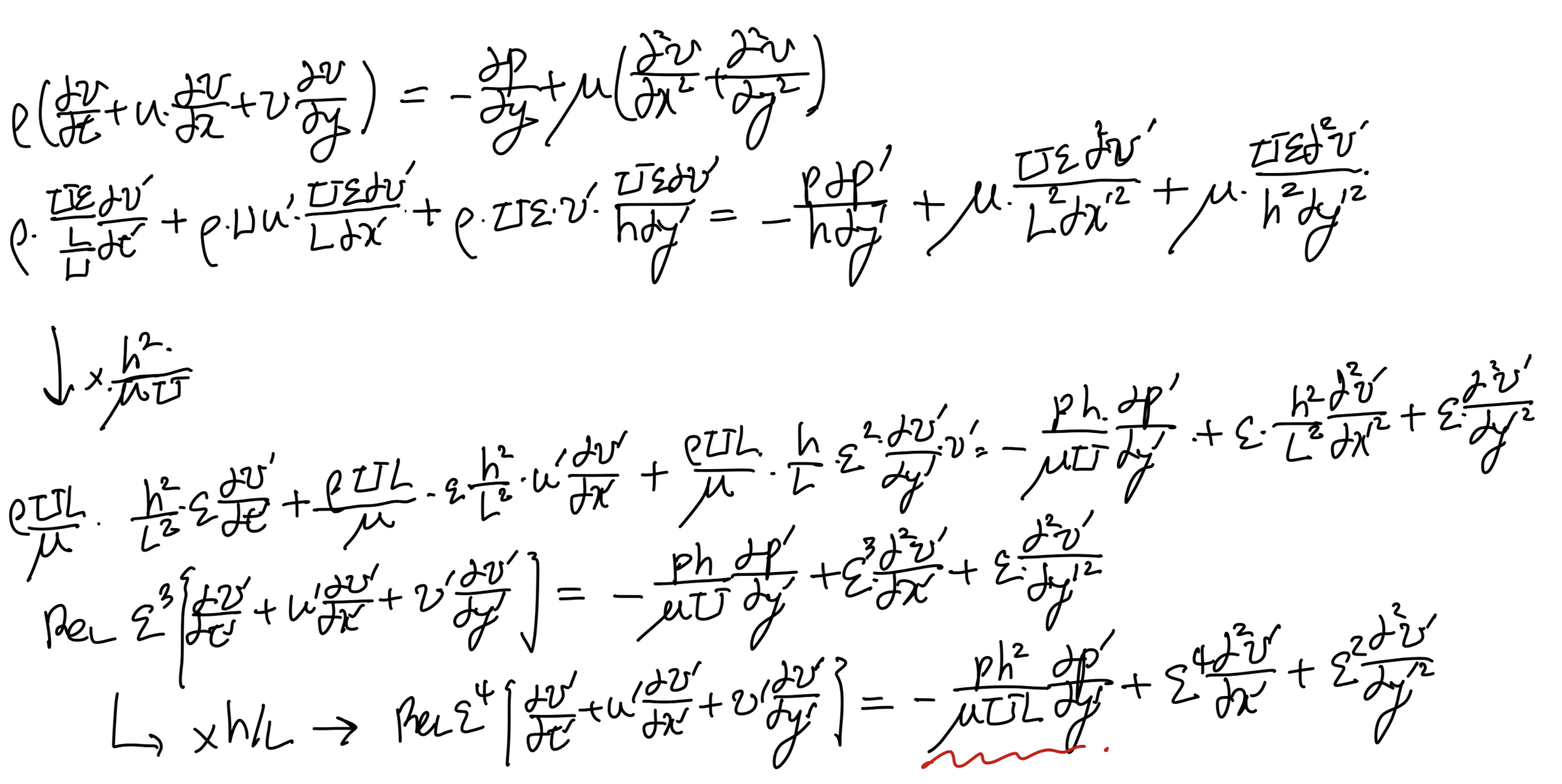 Ch4 Laminar flow - lubrication Theory