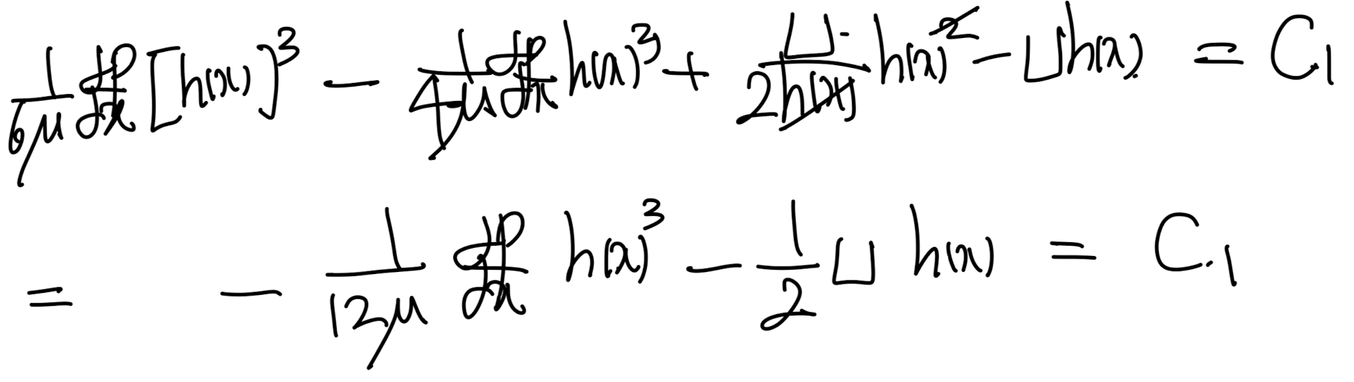 Ch4 Laminar flow - lubrication Theory