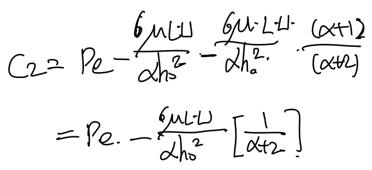 Ch4 Laminar flow - lubrication Theory