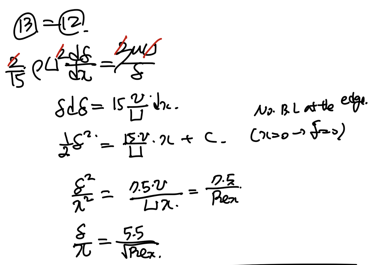 Ch6 Boundary Layer theory part1 - thickness