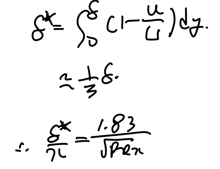 Ch6 Boundary Layer theory part1 - thickness