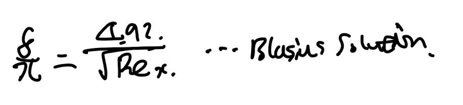 Ch6 Boundary layer theory part2 - Blasius solution