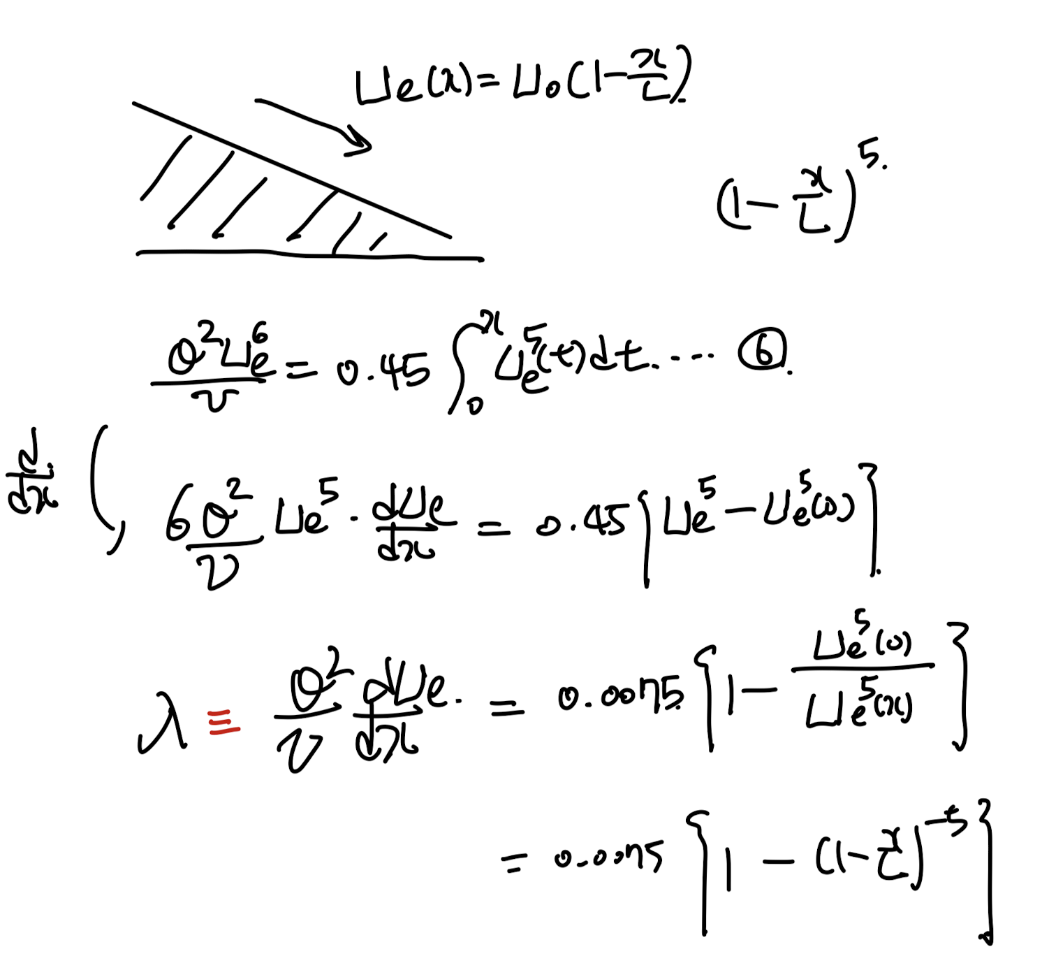 Ch6 Boundary layer theory part3 - Faker Skan solution, Thwaites' Method