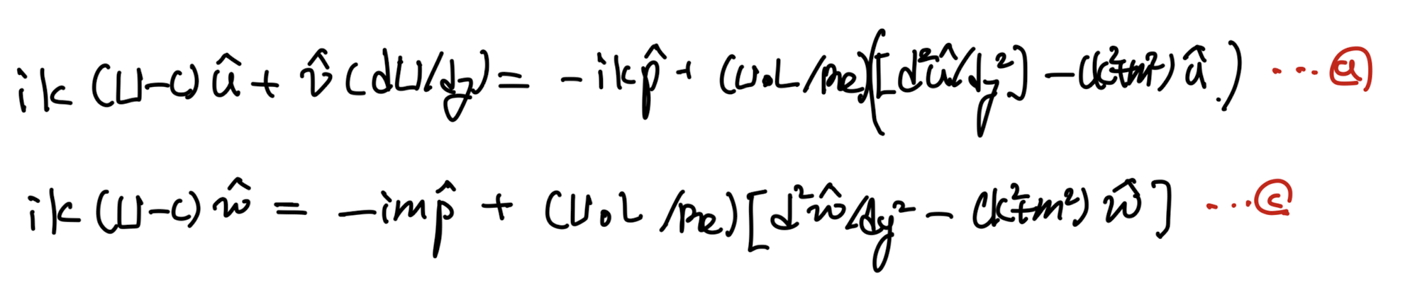 Ch7 Instability 2 - Orr Sommerfeld Eq.