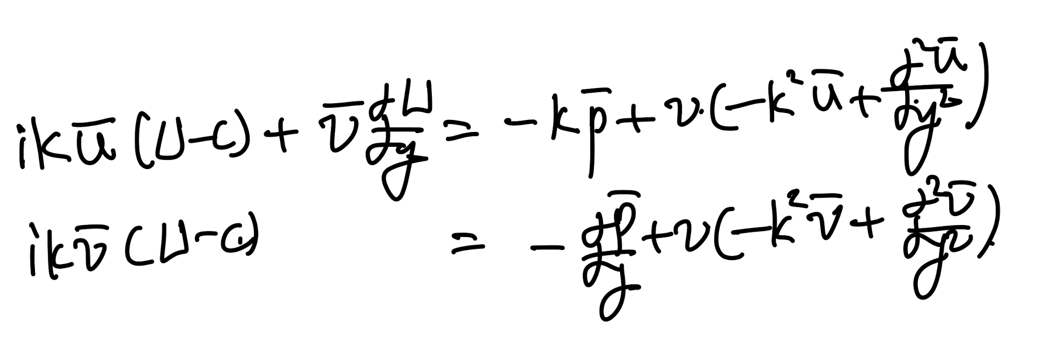 Ch7 Instability 2 - Orr Sommerfeld Eq.