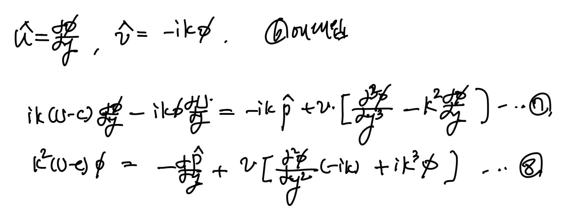Ch7 Instability 2 - Orr Sommerfeld Eq.